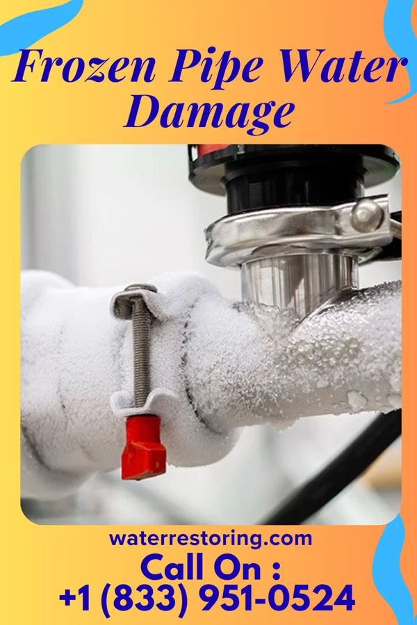 Frozen Pipe Water Damage in Maxwell, NE